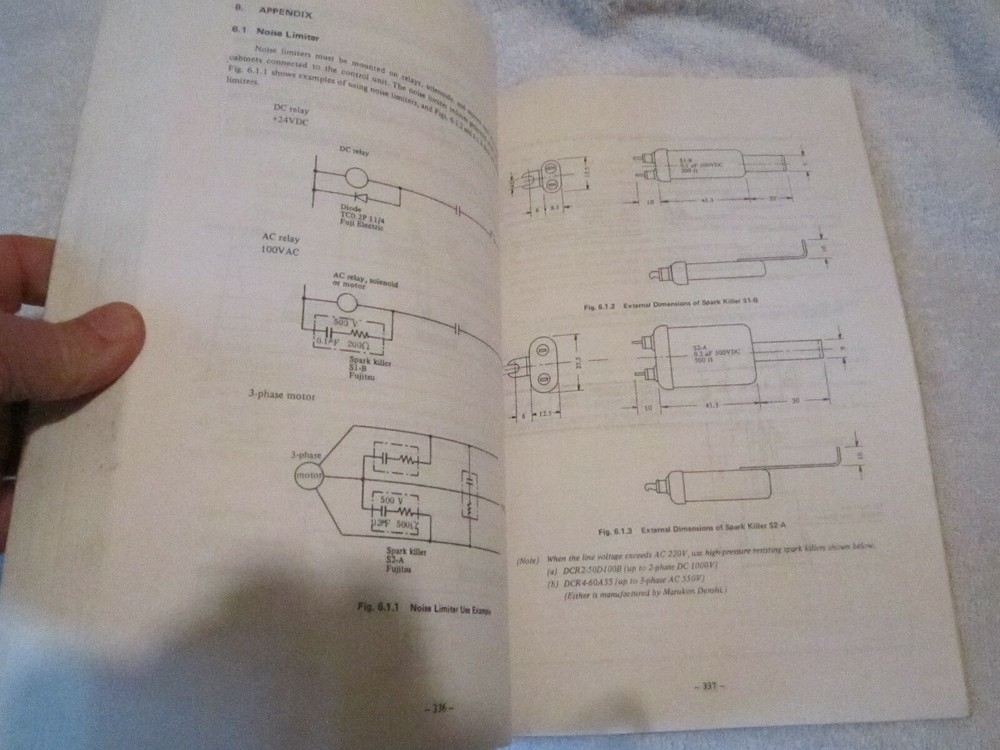 Factory Fanuc System 9 Model A Connecting Manual BOOK