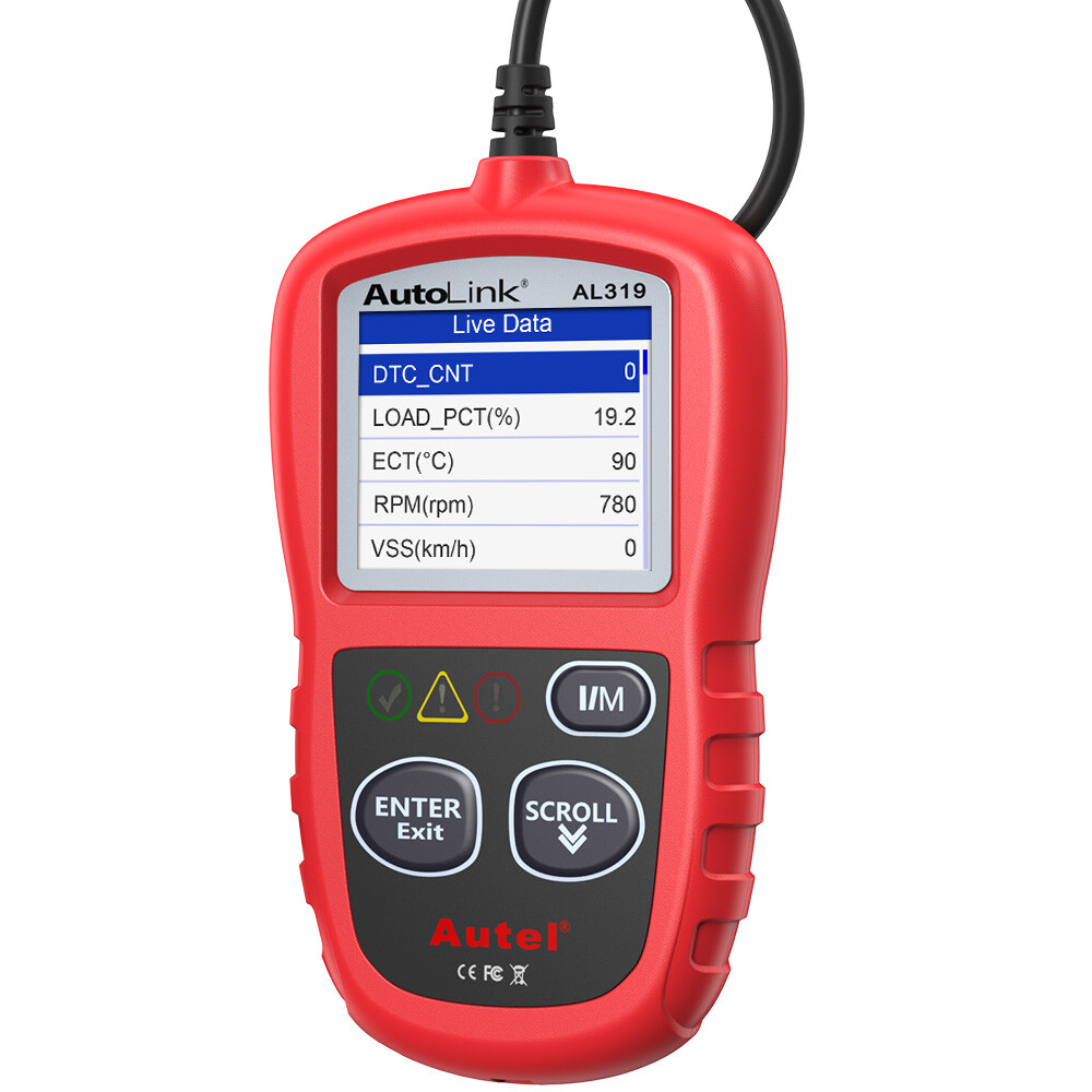 Autel AL319 OBD2 Scanner Code Reader Car Diagnostic Scan Tool Check Engine Fault