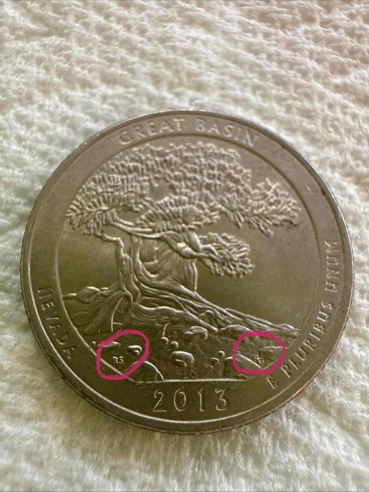 2013 P Quarter Circle Error In The Front Almost Perfect