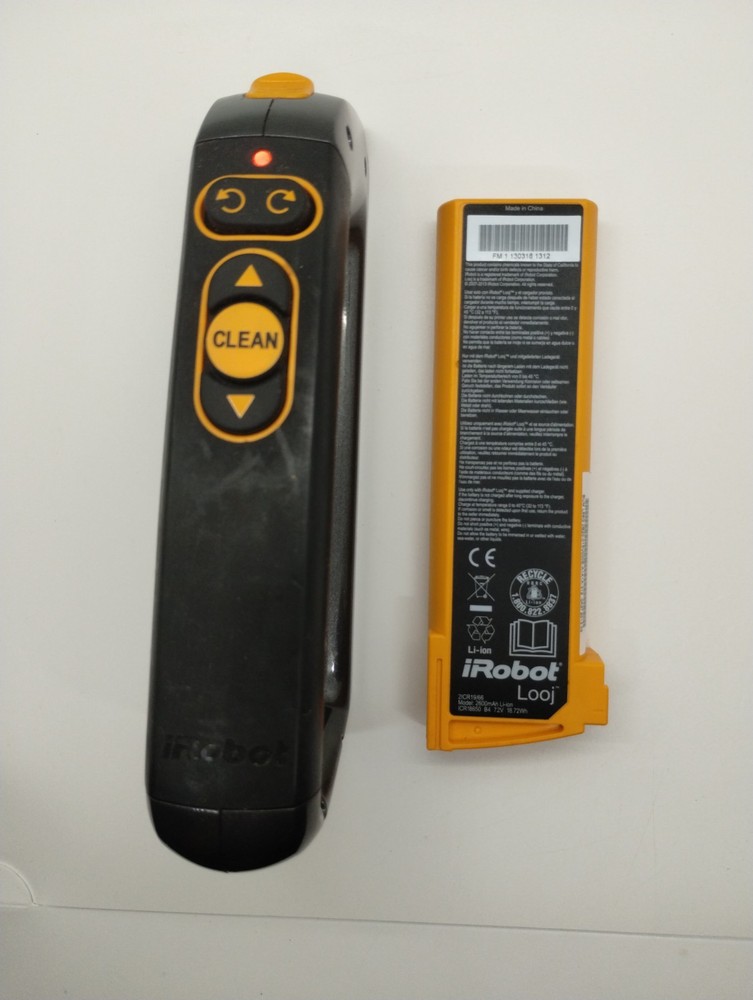 iRobot Looj Orange Replacement Battery & Grip Control Part for Gutter Cleaner