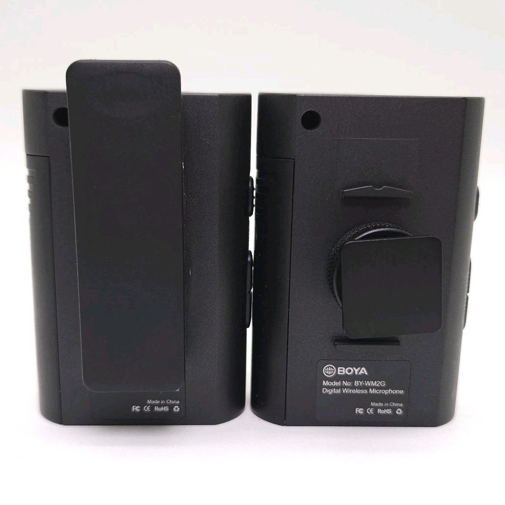 Boya BY-WM2G Wireless Microphone & Transmitter Sairen Microphone Bundle Lot