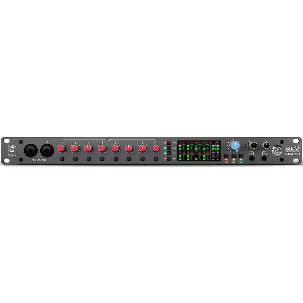Solid State Logic SSL 18 26-in/28-out USB Audio Interface