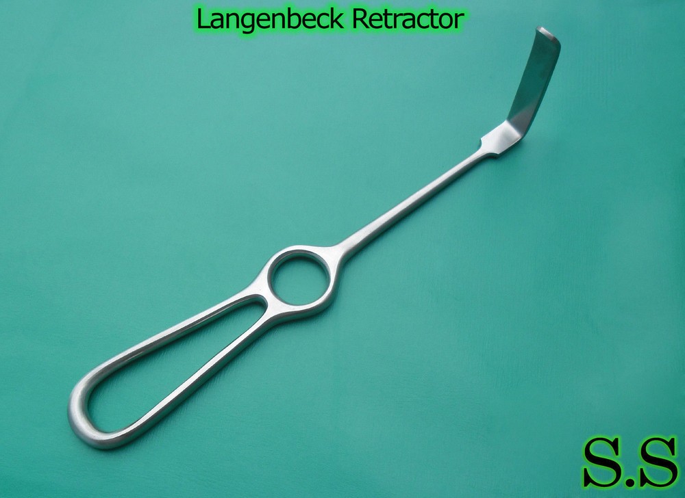 Langenbeck Retractor 10x38mm, Surgical Instruments