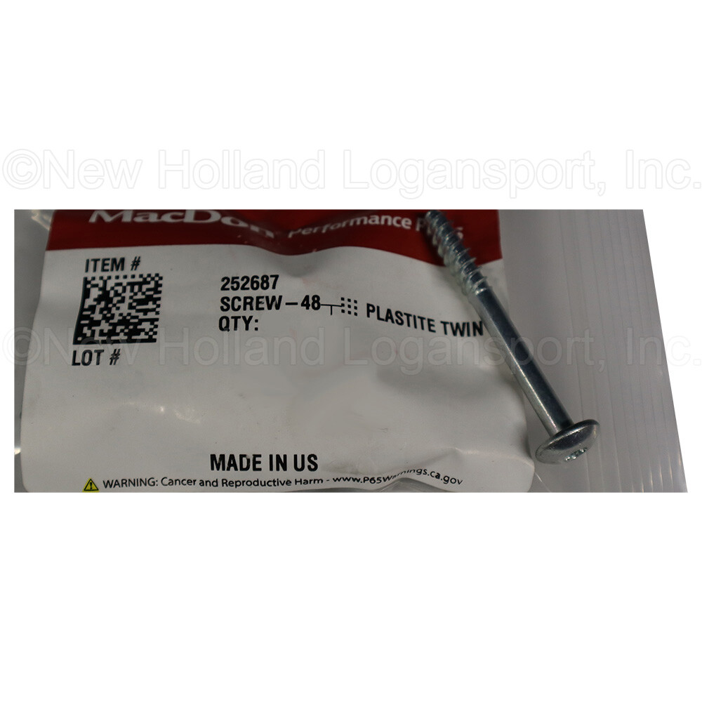 MacDon 48 Degree Screw Part # 252687