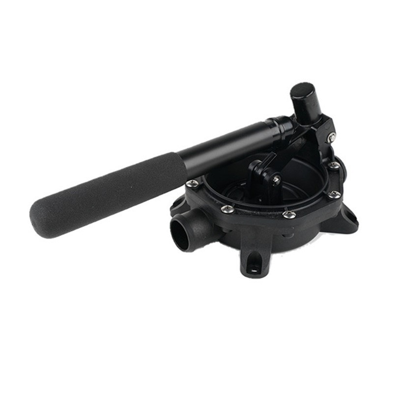 Marine Black Small-pressurized Diaphragm Type Manual Pump with Plastic Handle