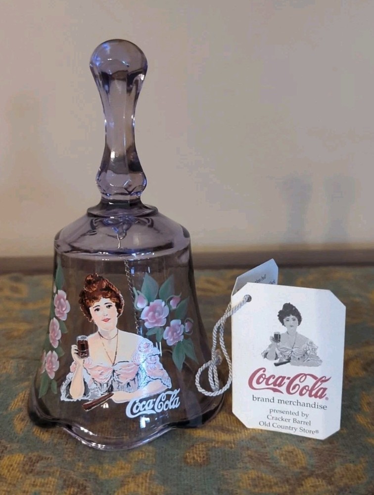 2001 Fenton Bell Coca Cola Old Fashioned Cracker Barrel