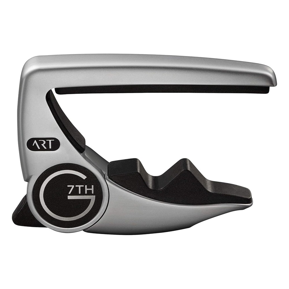 Performance 3 Guitar Capo - Steel String Silver - 52mm - Adaptive Radius Tech...