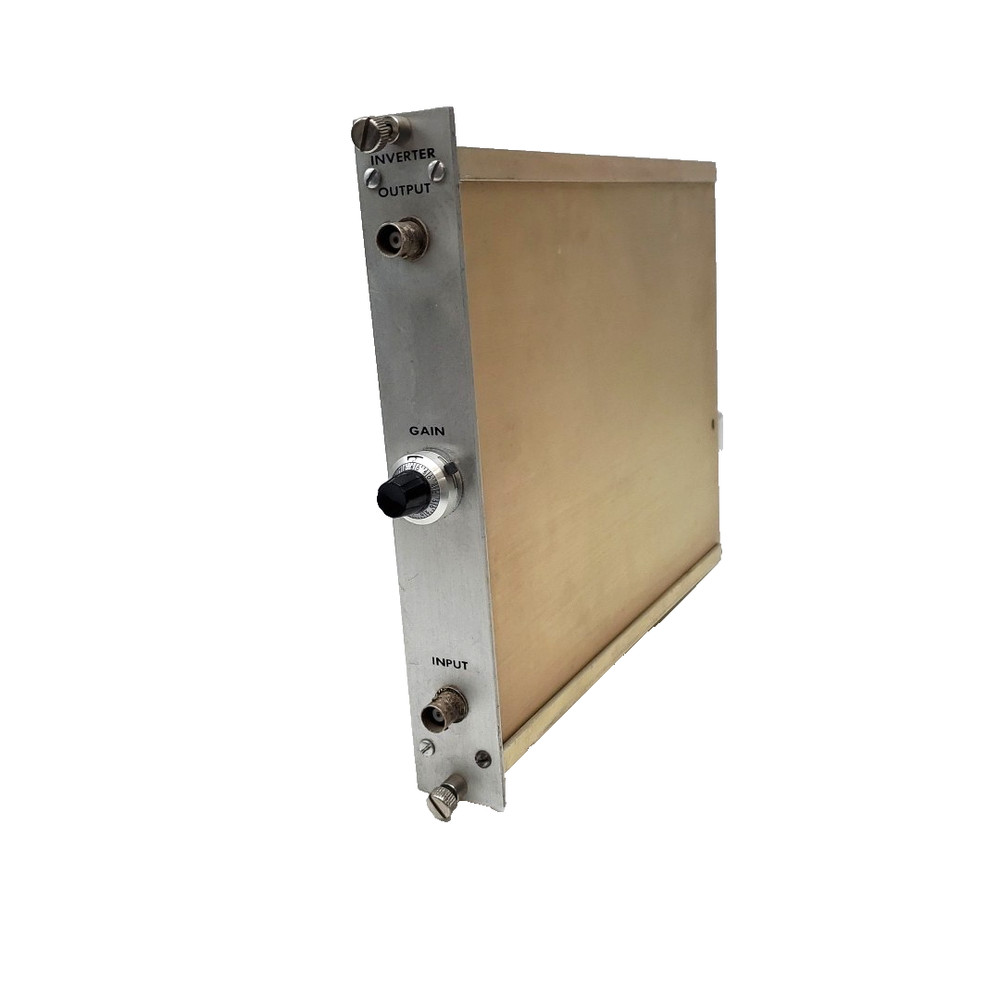 Vintage (1960s era) NIM Linear Inverting Amplifier Module |Gain Control