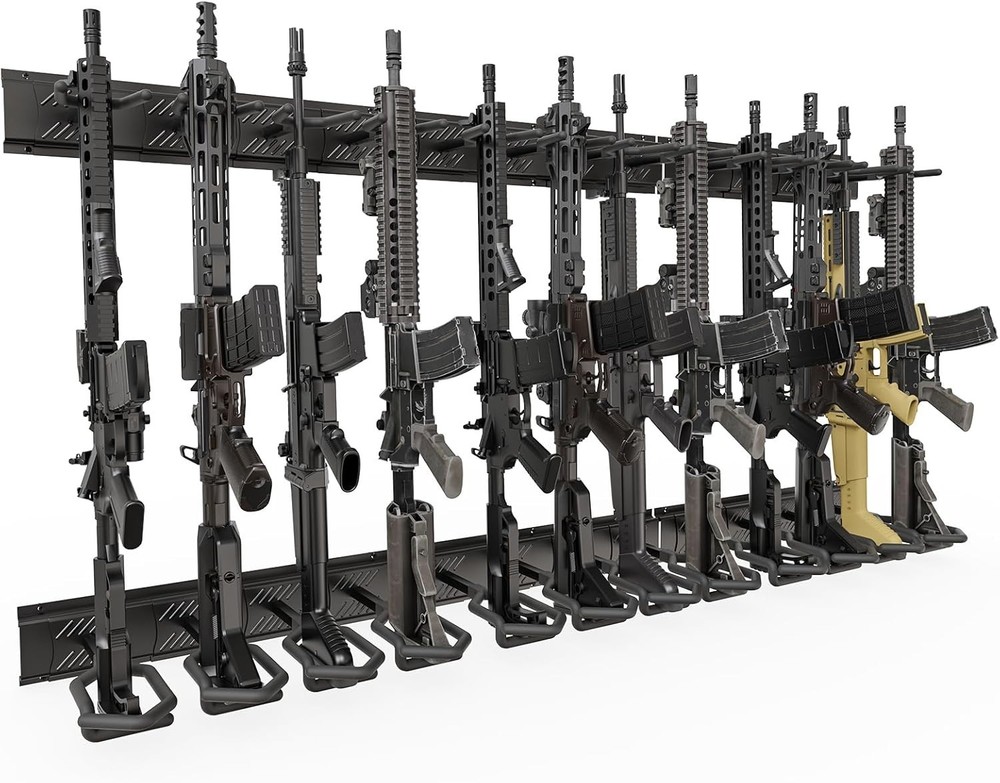 Zero-Maintenance Wall Mounted Gun Rack