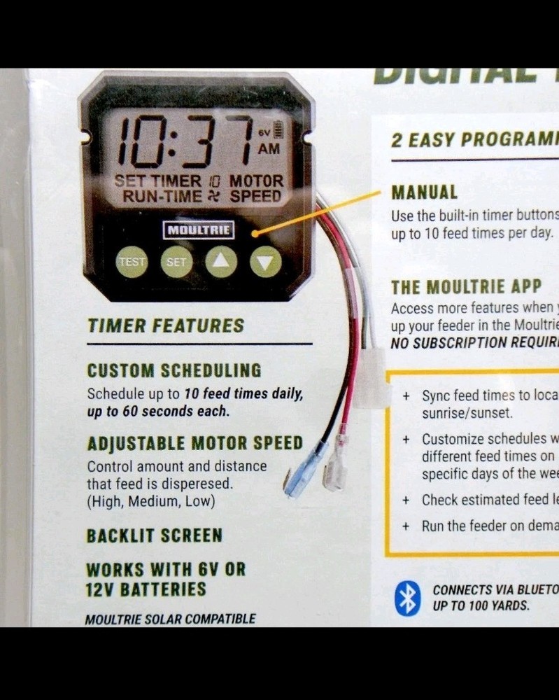 Universal Digital Timer III - Deer Feeder Timer - Digital Timer System