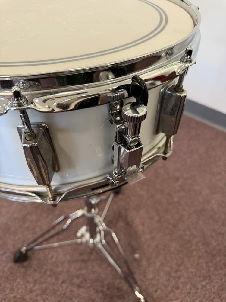 Dixon 14x5" Snare Drum - White
