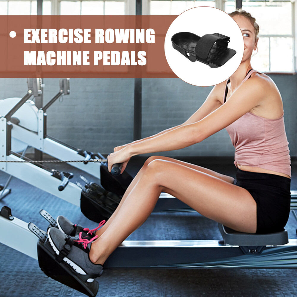 1 Pair Exercise Rowing Machine Pedals Parts Rowing Machine Pedals Replacements