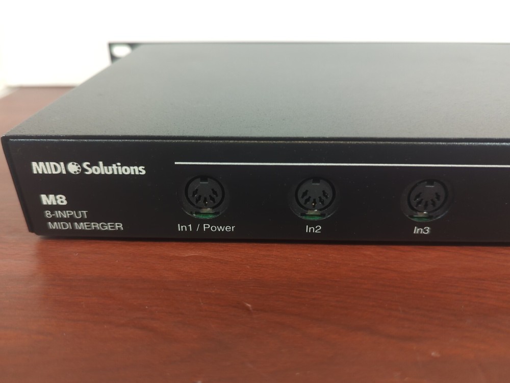Midi Solutions M8 MIDI Merger interface 8 Inputs