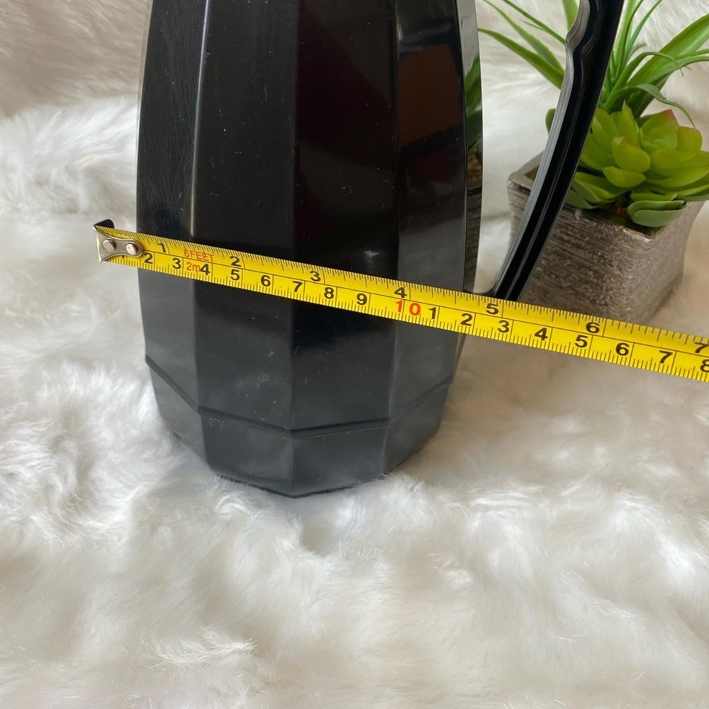 Black Thermal Coffee Carafe with Handle