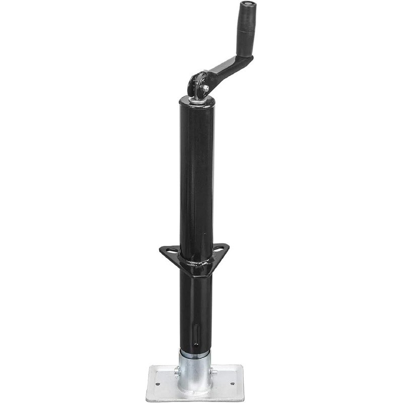 A-Frame Trailer Jack 2000 lb Lift Capacity Adjustable Height Top Wind Handle New