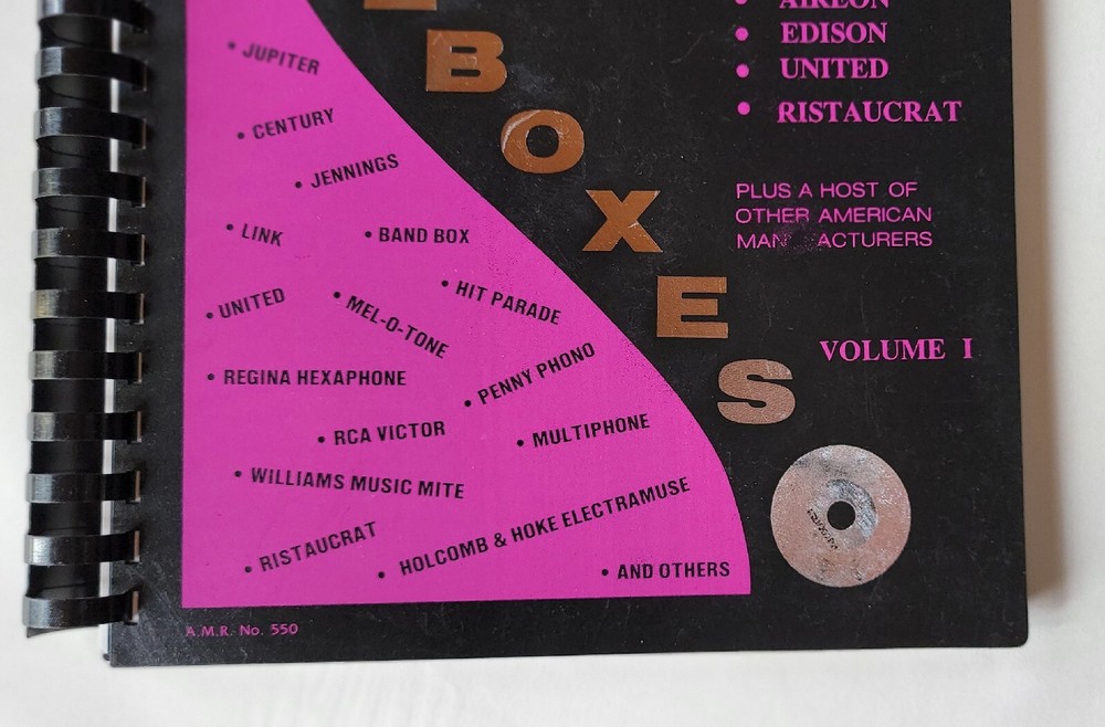 1889-1993 Jukeboxes-Frank Adams, Ph.D. First Edition Volume 1