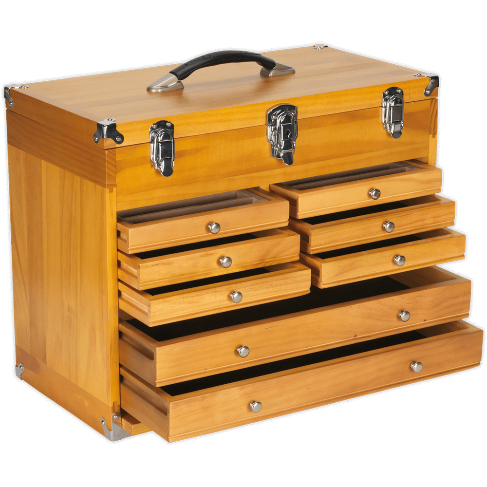 Sealey Machinists Wooden Tool Box 500mm