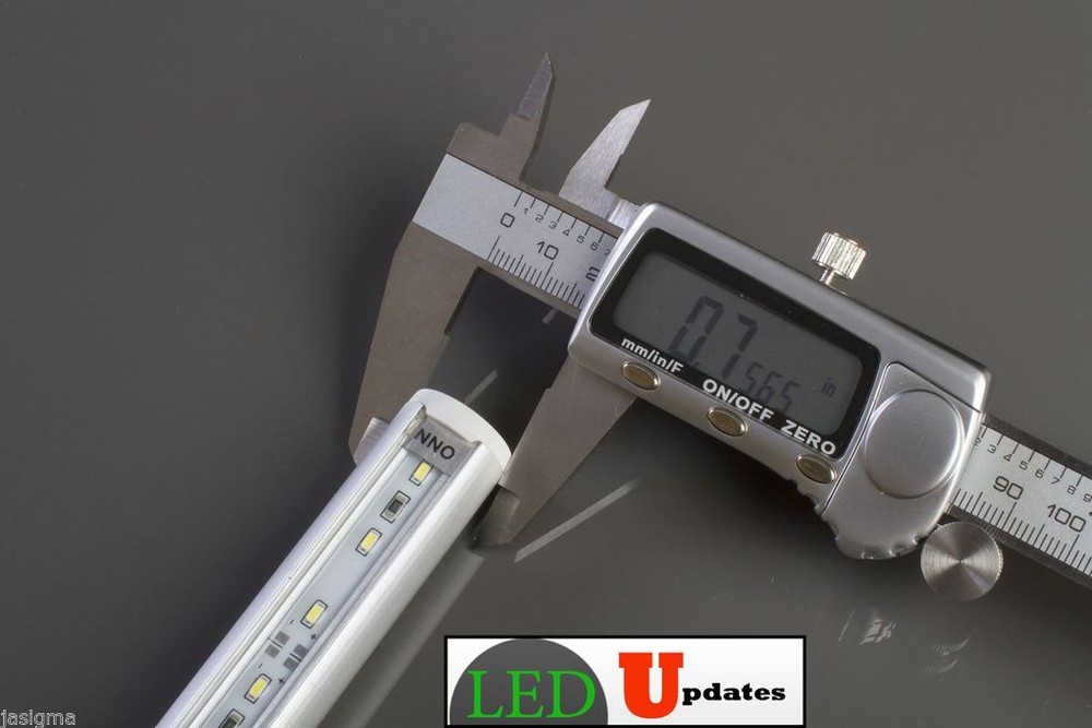 2x 5ft cooler fridge LED light for Walk in cooler + ETL Listed waterproof power