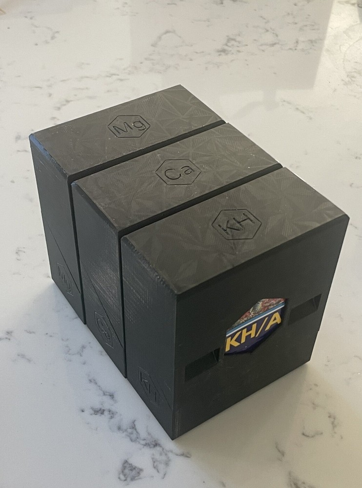 Salifert KH Test Kit Organizer Box 3D Printed