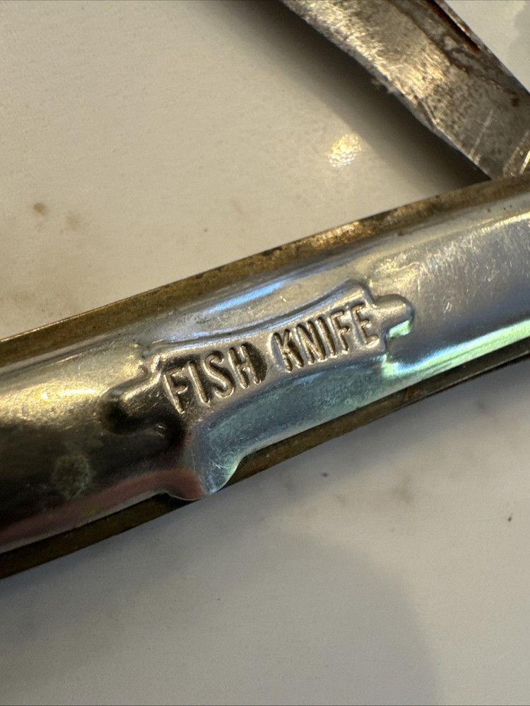 Vintage 4” Fish Knife - Great Decor