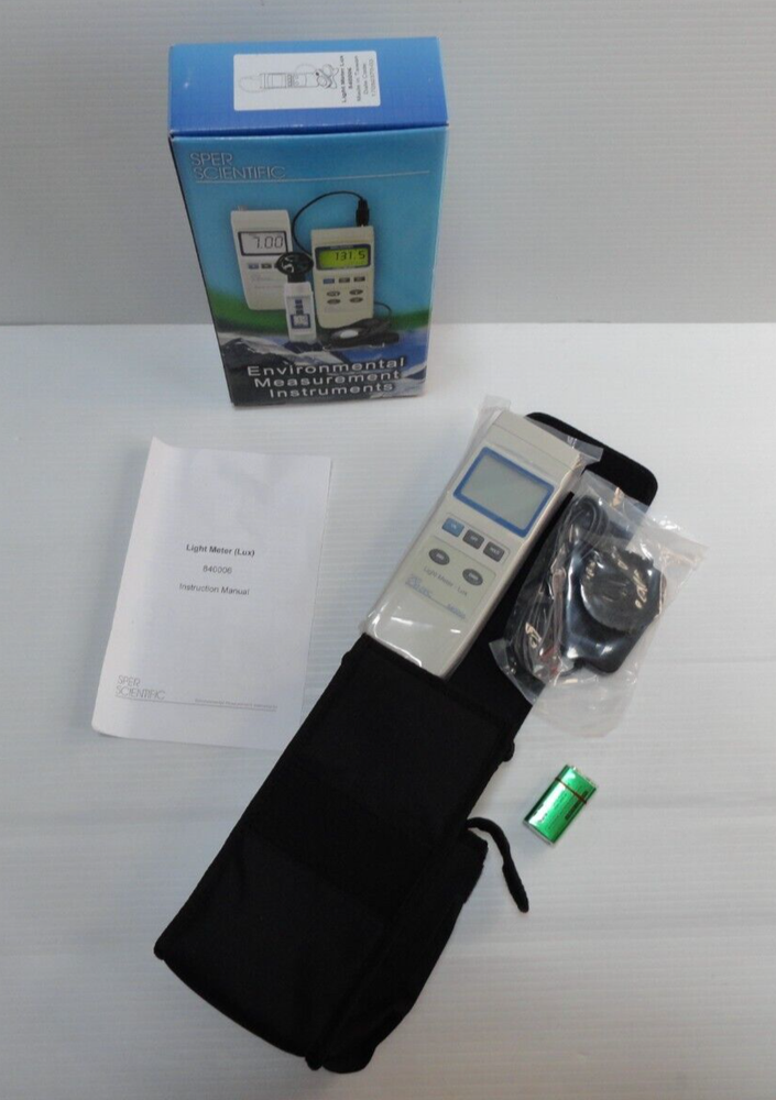 Sper Scientific 840006 Light Meter Lux
