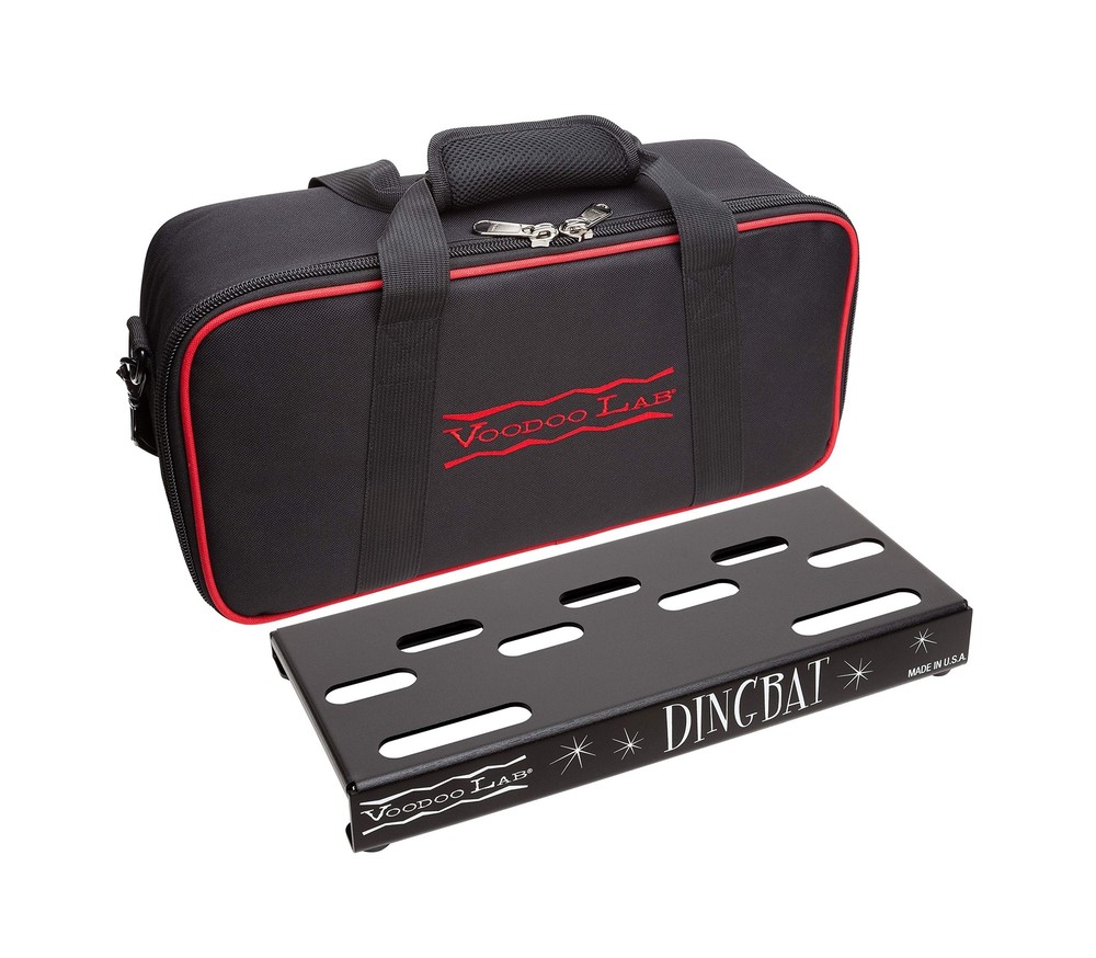 Voodoo Lab Dingbat Tiny Pedalboard with Pedal Power X4