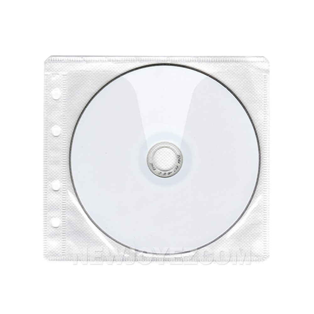 500 CD DVD Blu-Ray Disc Double Sided Wallet Refill Plastic Sleeve Insert