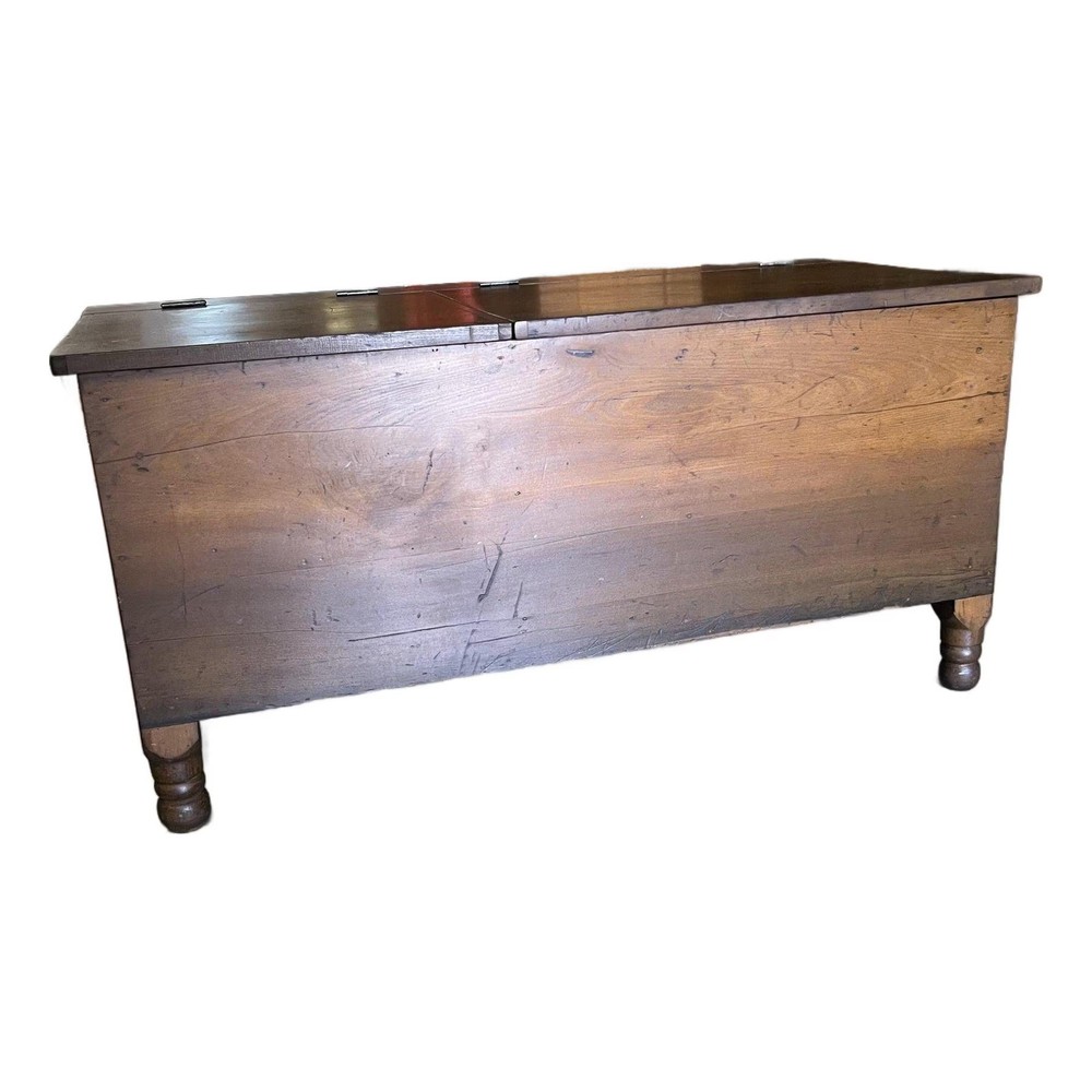 Primitive Blanket Chest with Divided Compartments