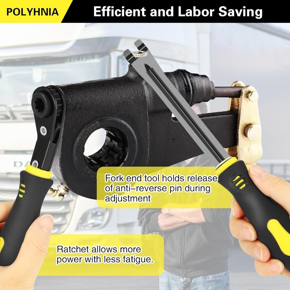 Slack Adjuster Brake Tool 2 Pcs Semi New