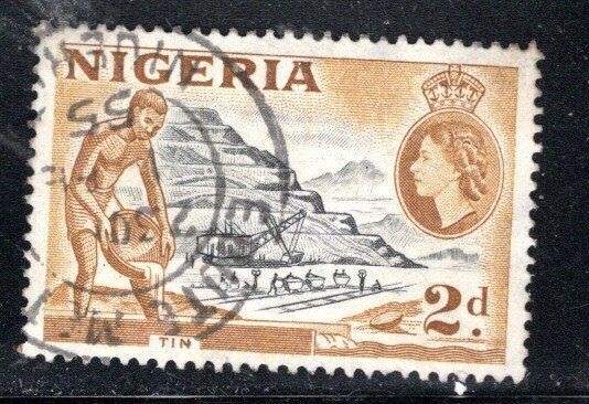 BRITISH NIGERIA USED LOT 790BC
