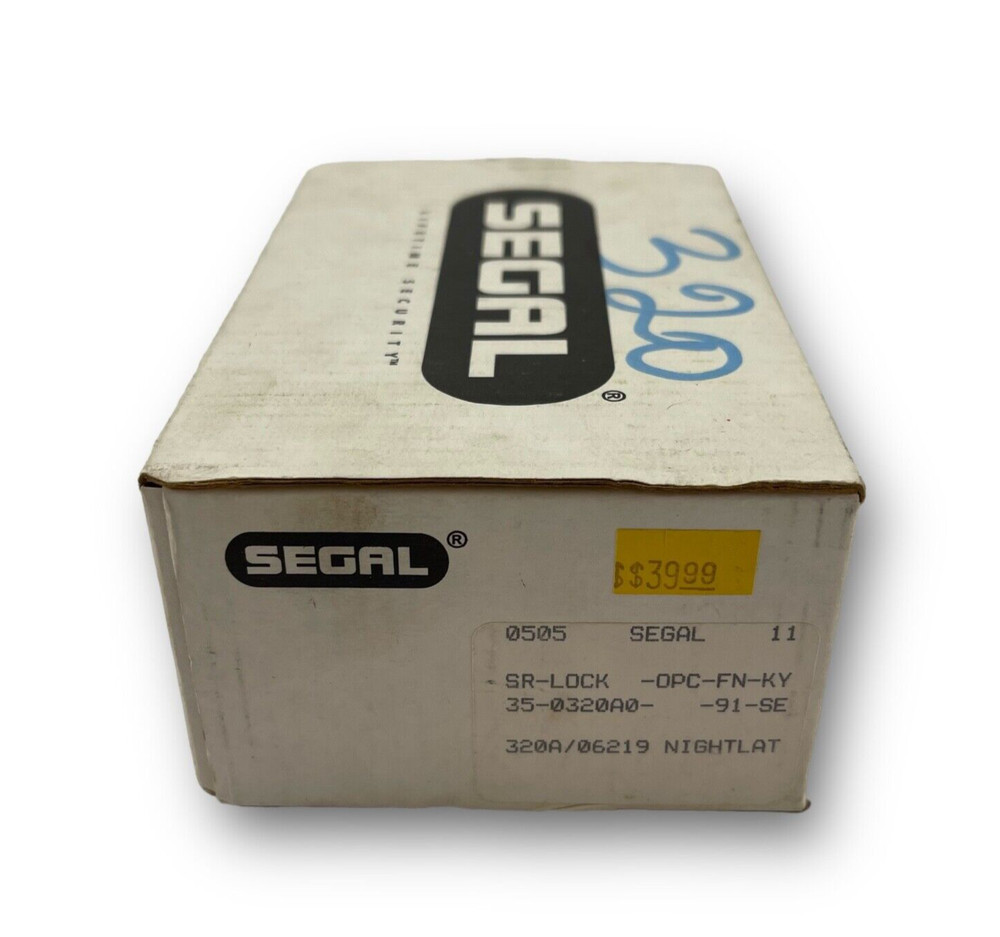 SEGAL Iron Deadbolt and Night Latch