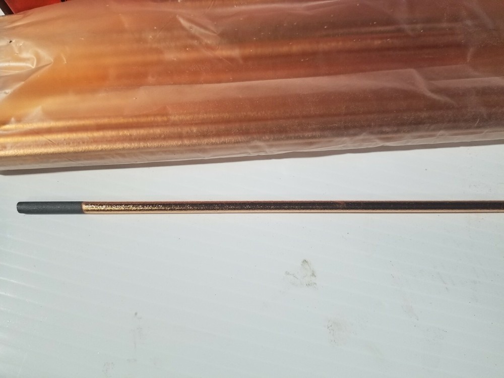 2 Boxes Techniweld Copper Coated Dc Pointed Carbons  3/16 × 12" 50 Pcs 2 Boxes