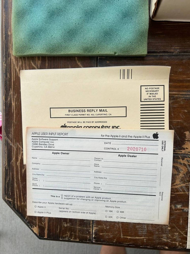 Apple II Quick File II Software with Disks. Manuals. Box. 1982 year