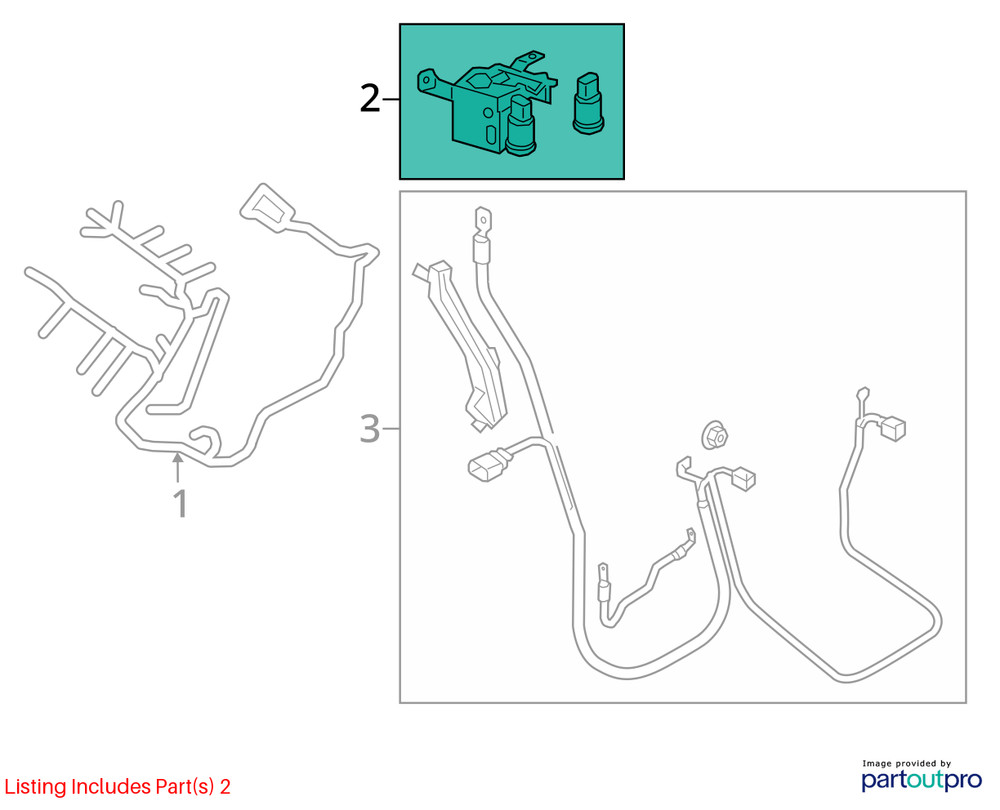 Fuse Box Engine Fits 17-20 AUDI A4 4844041
