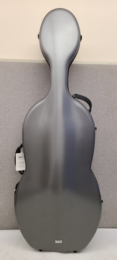 Pure By Gewa Cello Case Polycarbonite 4/4 Grey FREE SHIPPING
