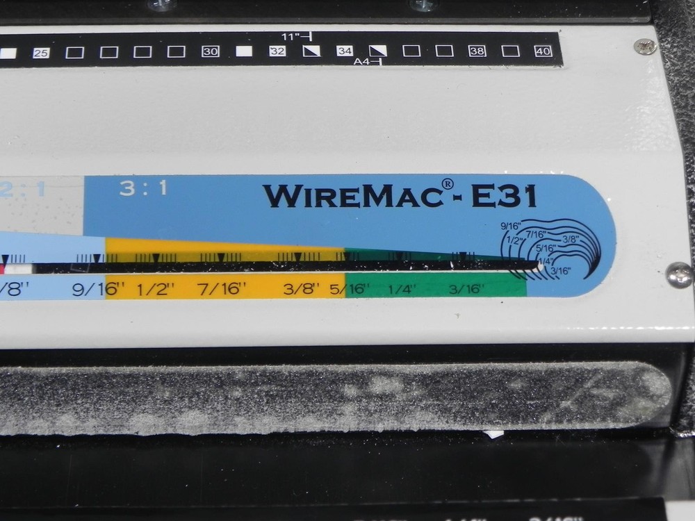 Akiles WireMac-E31 3:1 Electric Wire Binding System