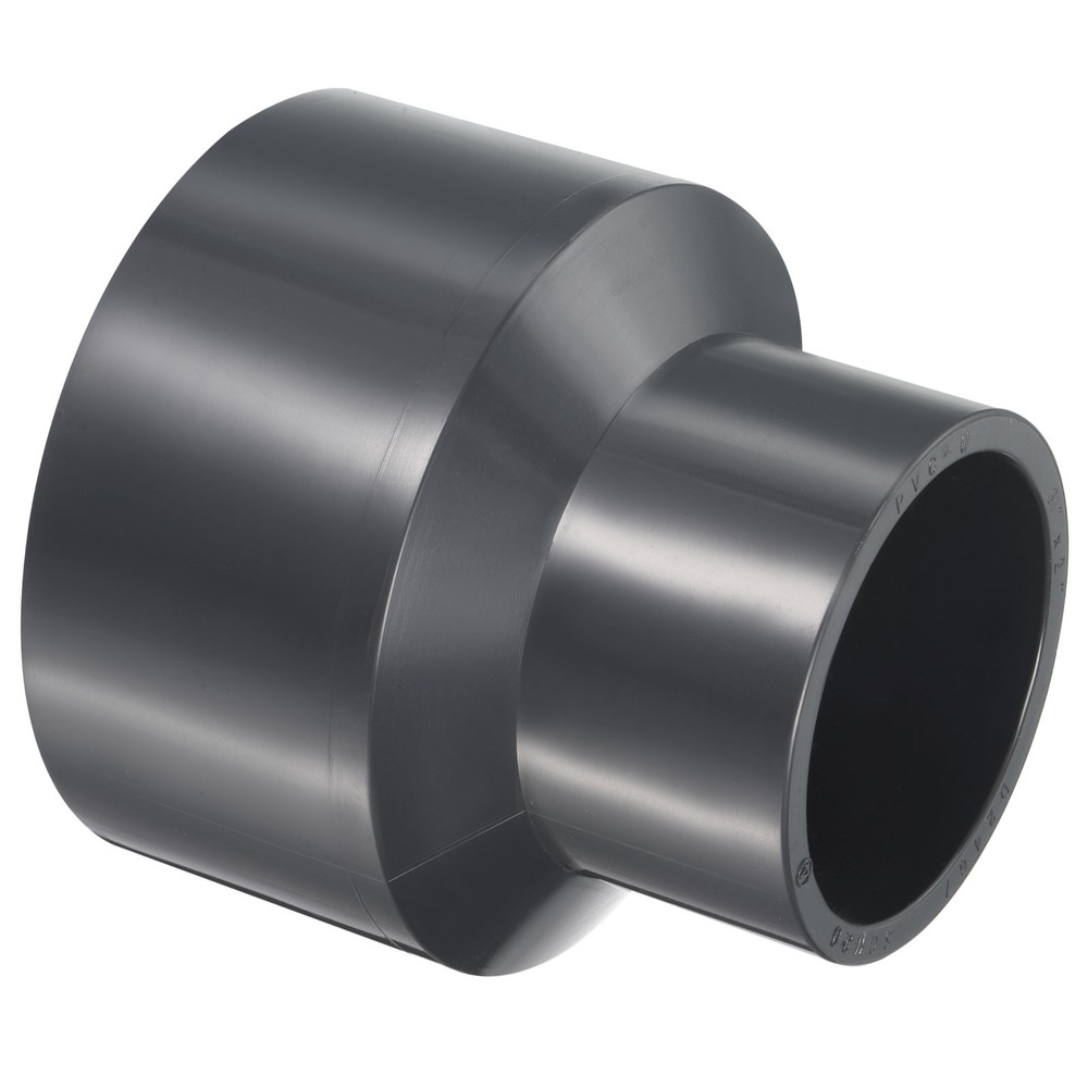 UPVC Fitting Pipe Reducer 3"x 2" Program Socket 80 Straight Coupling