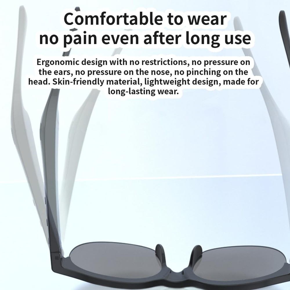 1 Pack XG88 Pro Smart Glasses, Wireless Bluetooth