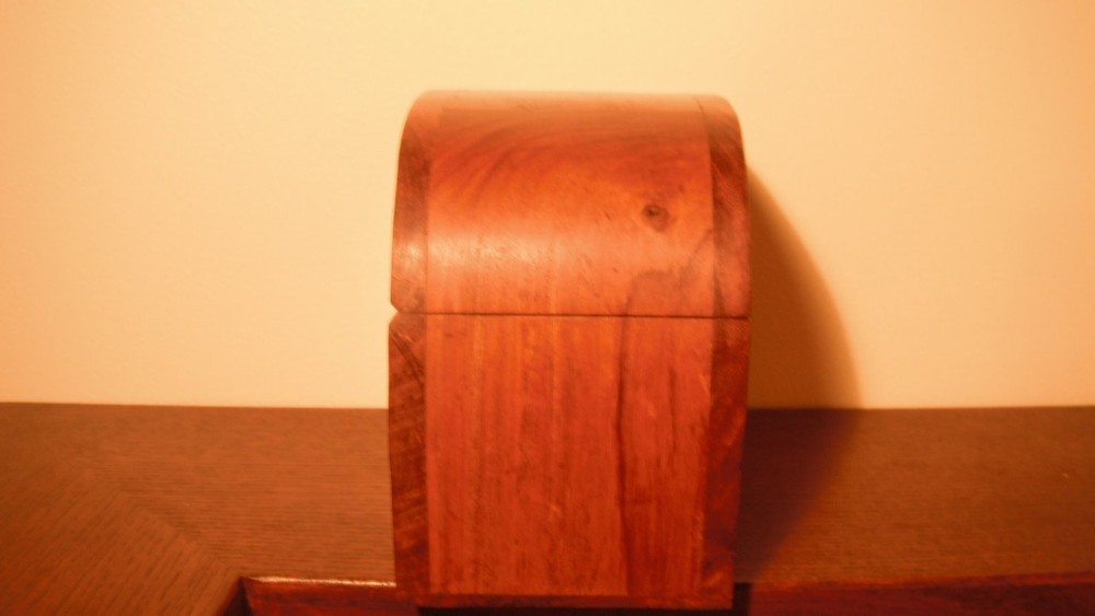 Round Topped Solid Wood Chest