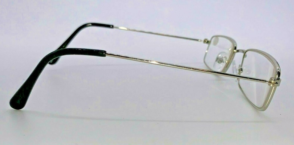2-Pack Classic Silver Frame Clear Reading Glasses – Lightweight & Stylish Reader