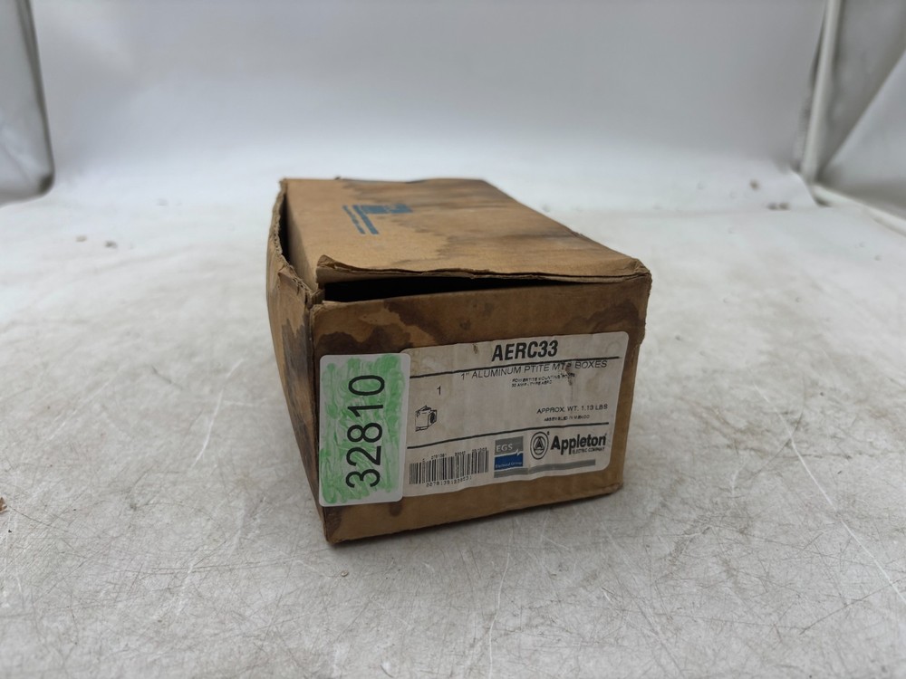 Appleton AERC33 1" 30A Aluminum Powertite Mounting Box