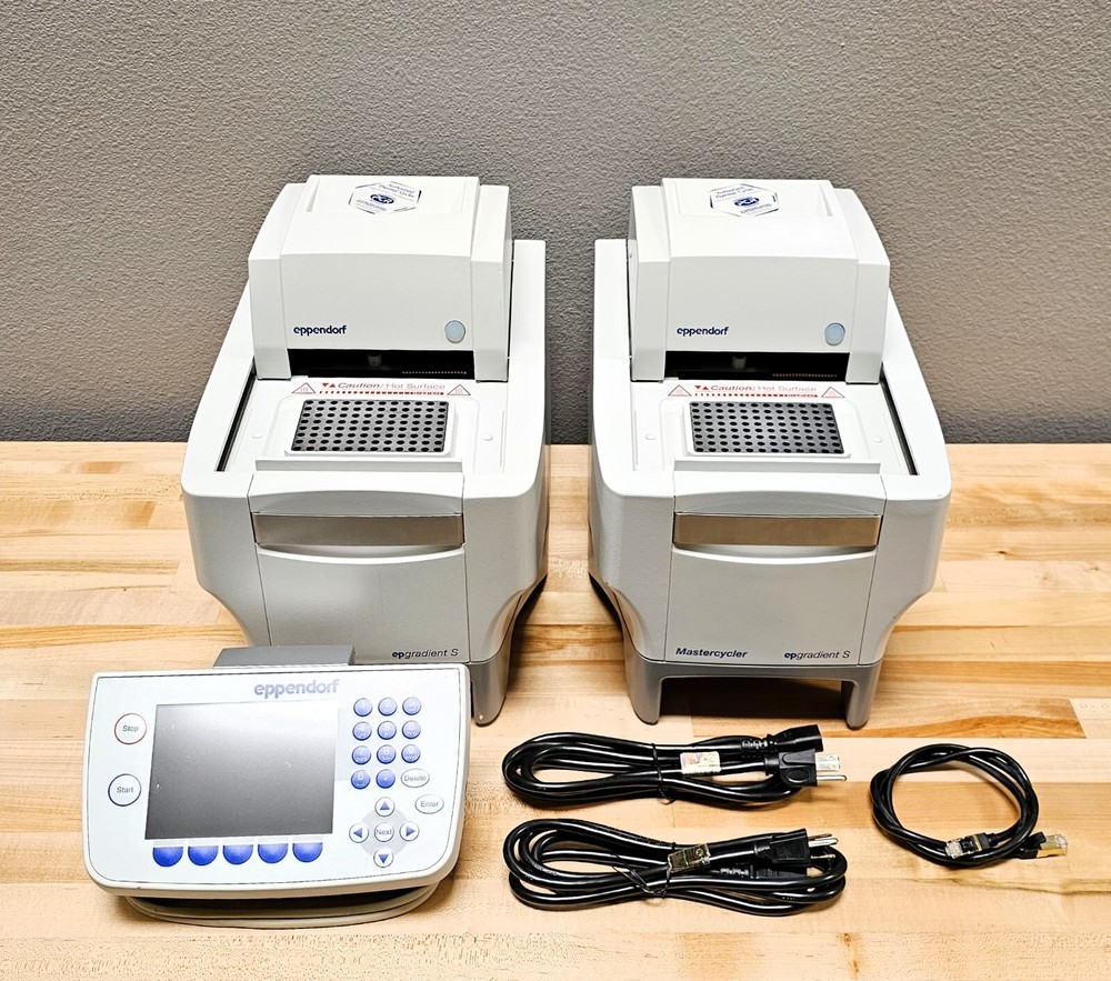 Bundle with Two Eppendorf MasterCycler epGradient S 96 Well Thermal Cyclers