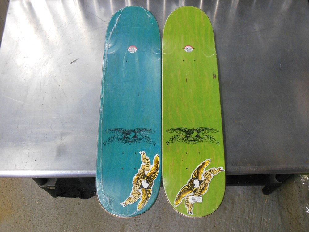 Anti-Hero General Mercantile Skateboard Deck Set NEW