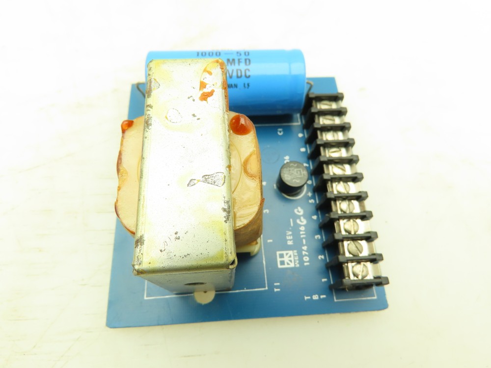 Wer 1074-116 Power Supply Board DC Output