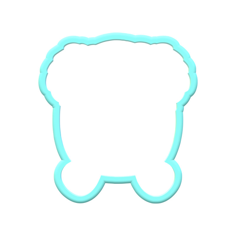 Bigfoot Cookie Cutters