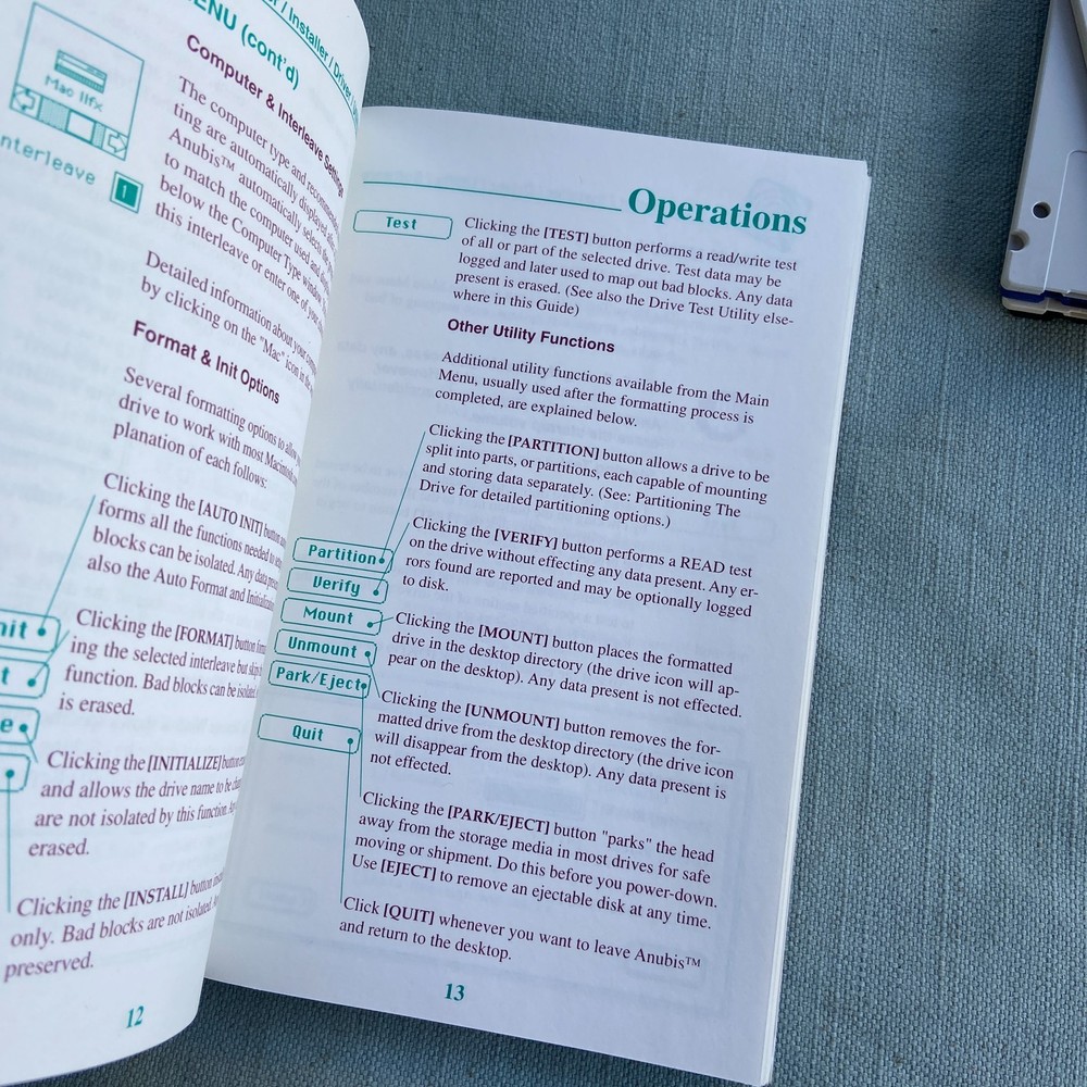 Computer Software Drivers CD Rom Pinnacle Micro RCD PC Anubis Caere Omnitype Aba