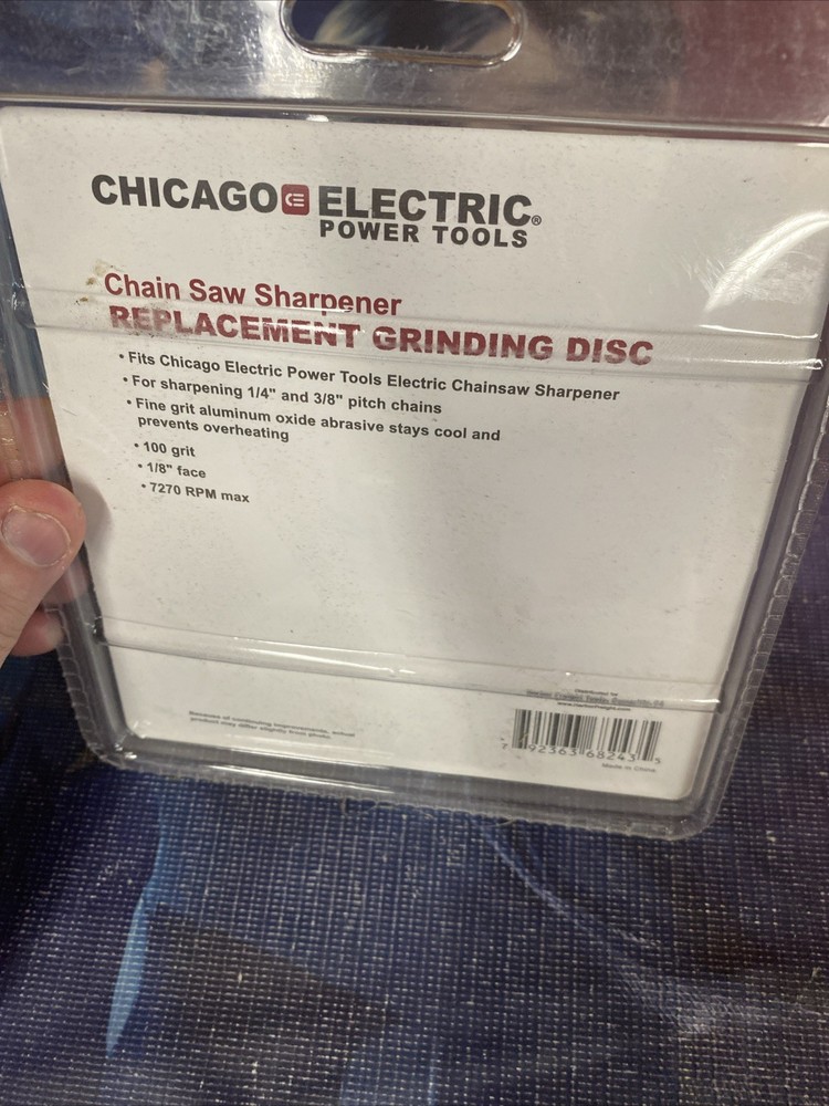 Chicago Electric Replacement Grinding Disc #68243