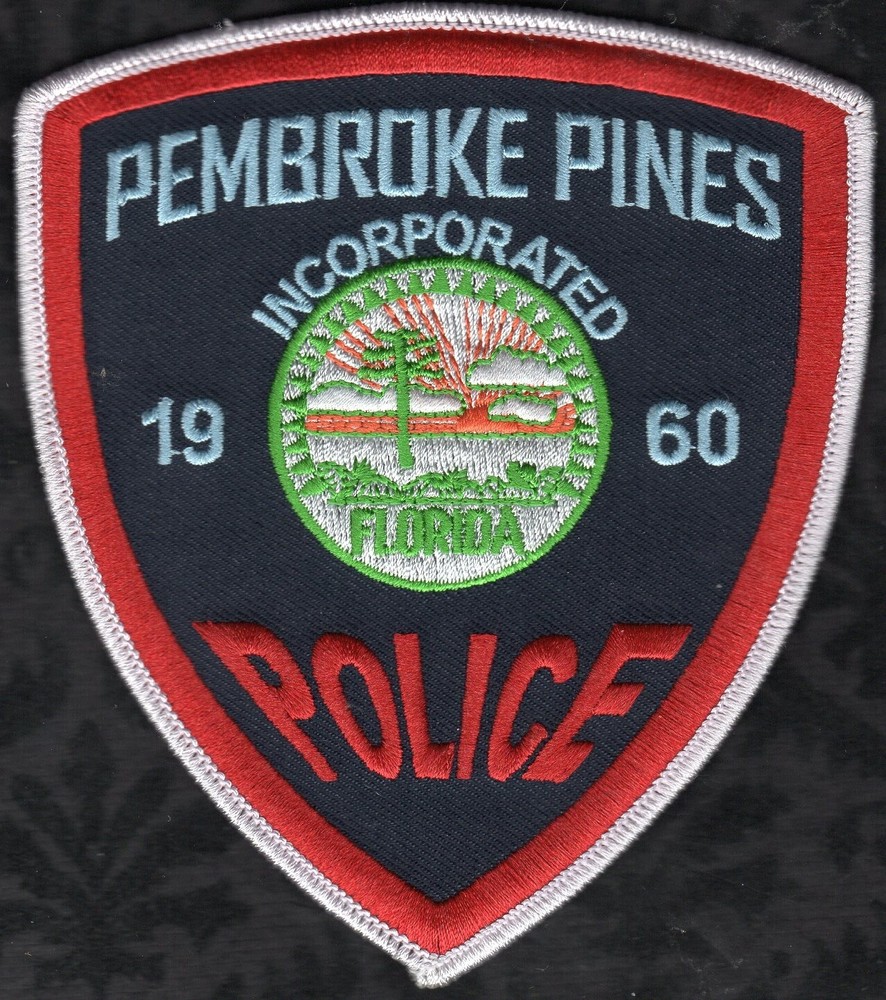 Pembroke Pines Florida Police Shoulder Patch