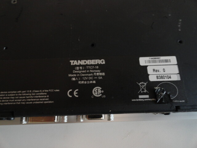 Tandberg TTC7-18 Video Conferencing System Base