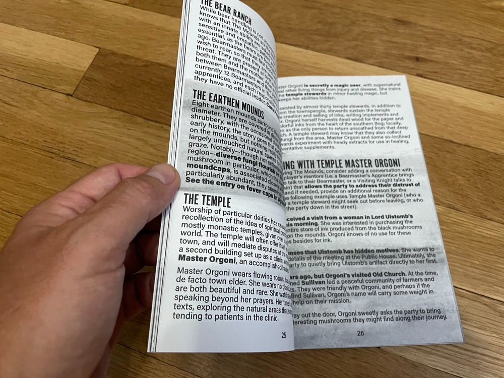 Dungeons & Dragons Bunker 1 Zine OSR